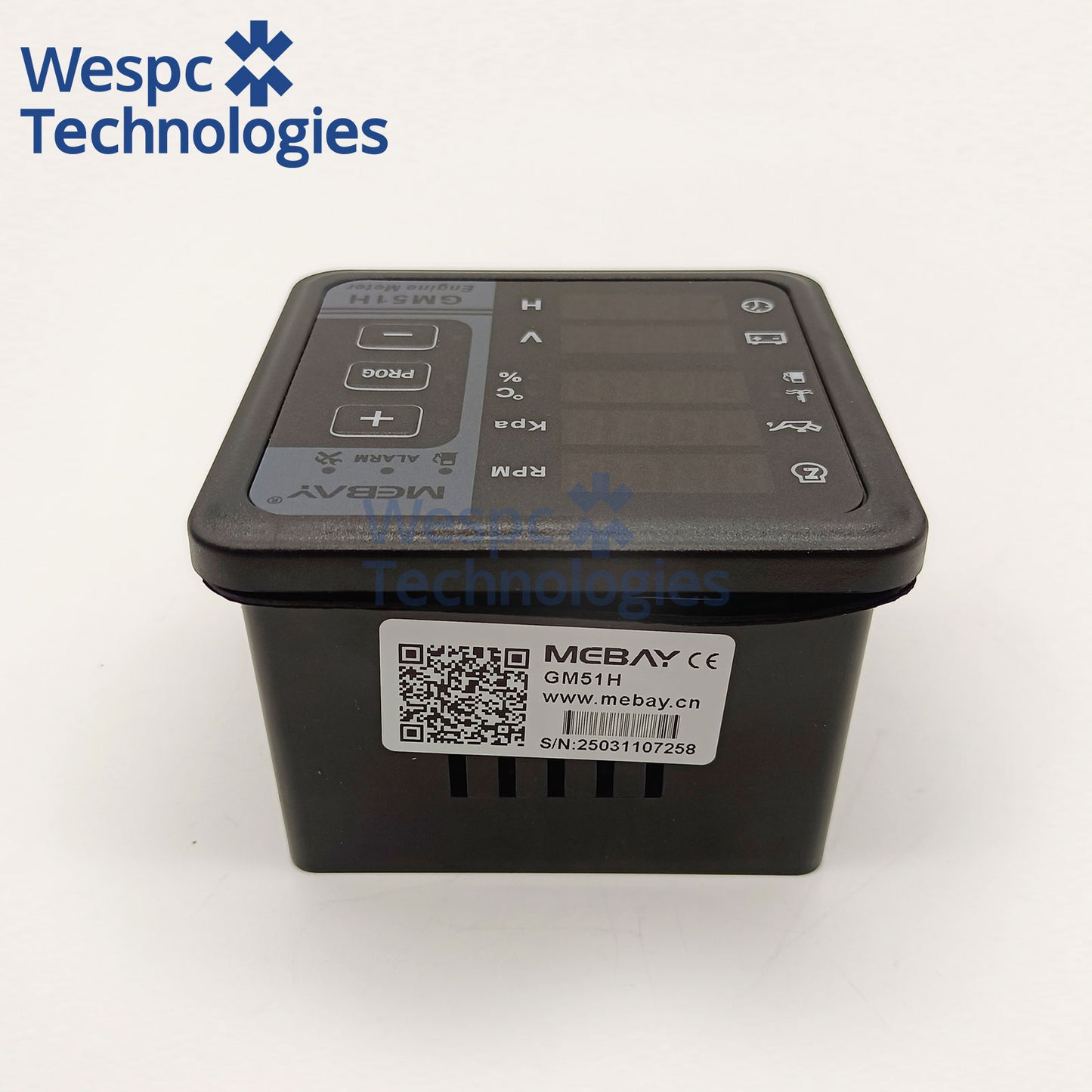 Original Genuine GM51H Digital Display Instrument Generator Set Multifunctional Meter