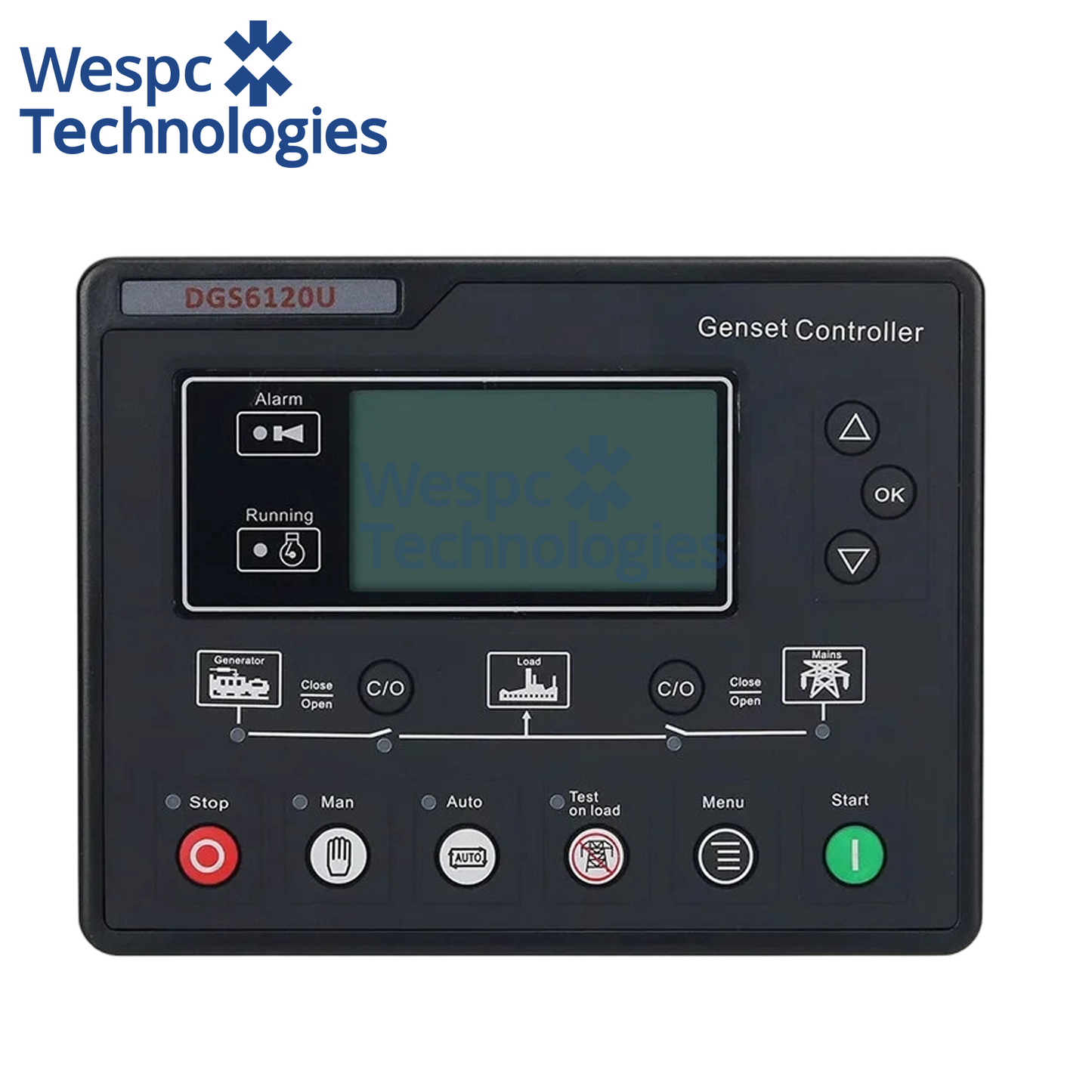 Generator Controller 6120U AMF Auto Start Stop Control Module ATS Generator part