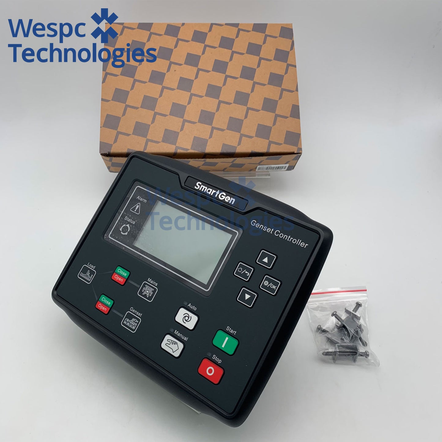 Original SmartGen HGM7120N Generator Controller Original Auto Mains Failure Genset Controller