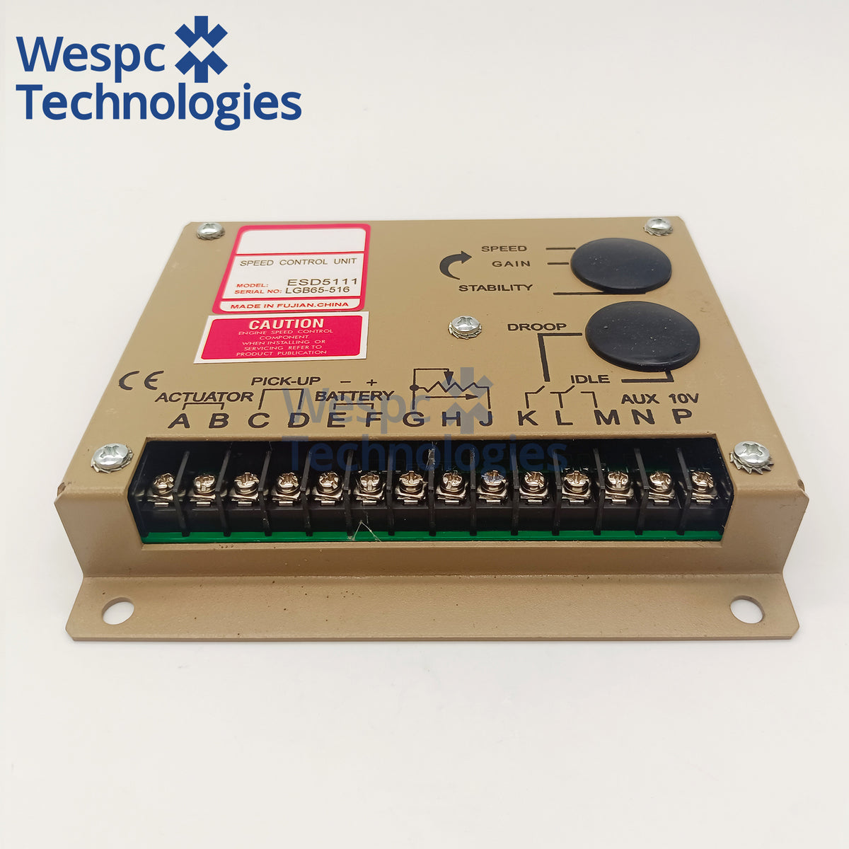 ESD5111 Electronic Governor Diesel Generator Speed Control Unit for Industrial & Standby Genset