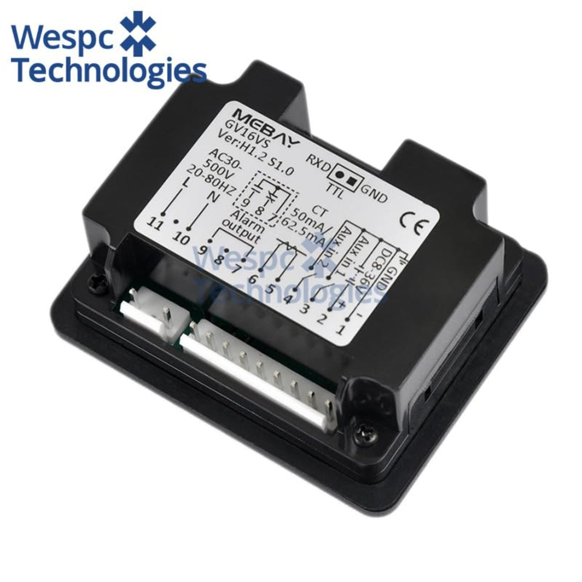 Original Mebay GV16VS Digital Generator Meter Genset Multi Function Monitor Panel