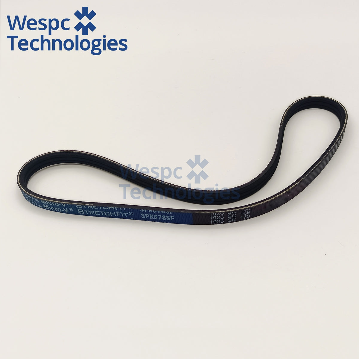 Original Gates 3PK678SF Stretch Fit Belt 3 Ribs 678mm For AC Compressor