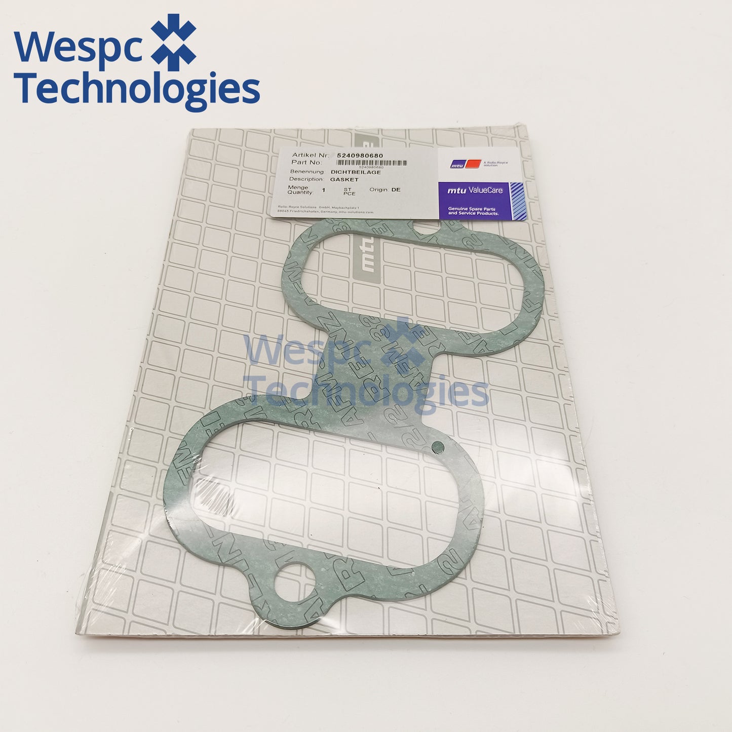 Original 5240980680 FKM Viton O Ring Seal For MTU 2000 4000 Series Marine Generator Diesel Engine Replacement Seal