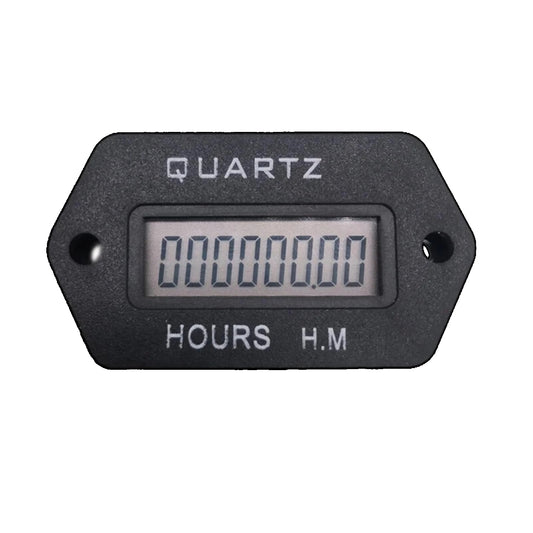 SYS-1D-R Digital LCD Hour Meter 100-250VAC Resettable Industrial Accumulated Time Counter Generator