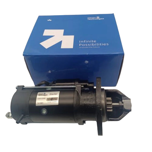 WESPC T410861 Starter Motor 12V 10T for Perkins 1104D-E44T 1104D-E44TA 1106A-70T 1106D-E66TA Diesel Engines