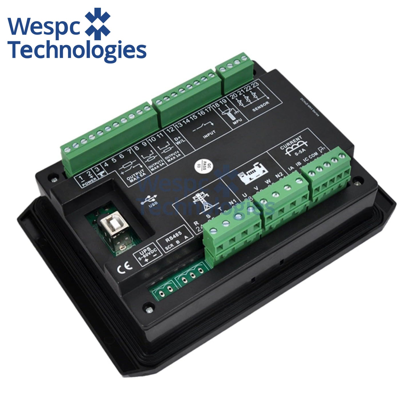 Original Genuine Mebay DC42D MK4 AMF ATS Genset Controller USB Debug IP65 LCD For Mechanical Diesel Generator