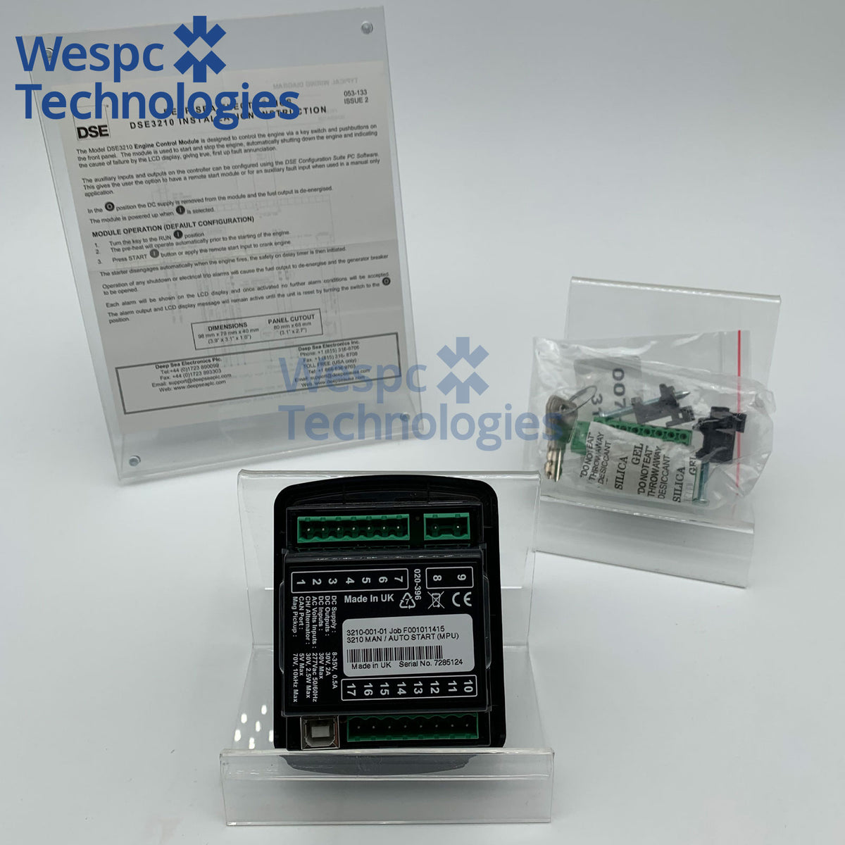 Original DSE3210  Deep Sea Auto Start Control Module Generator Intelligent Controller