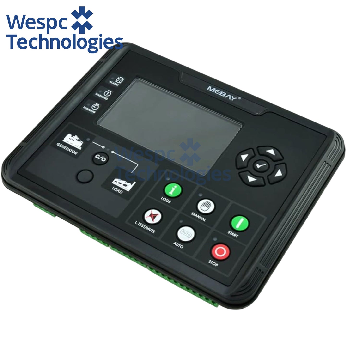 Original Genuine Mebay DC60D Generator Controller Panel LCD Display Engine Control Module