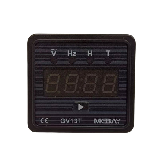 Original MEBAY GV13T AC220V/AC380V Generator Digital Voltmeter Frequency Test Hour Meter