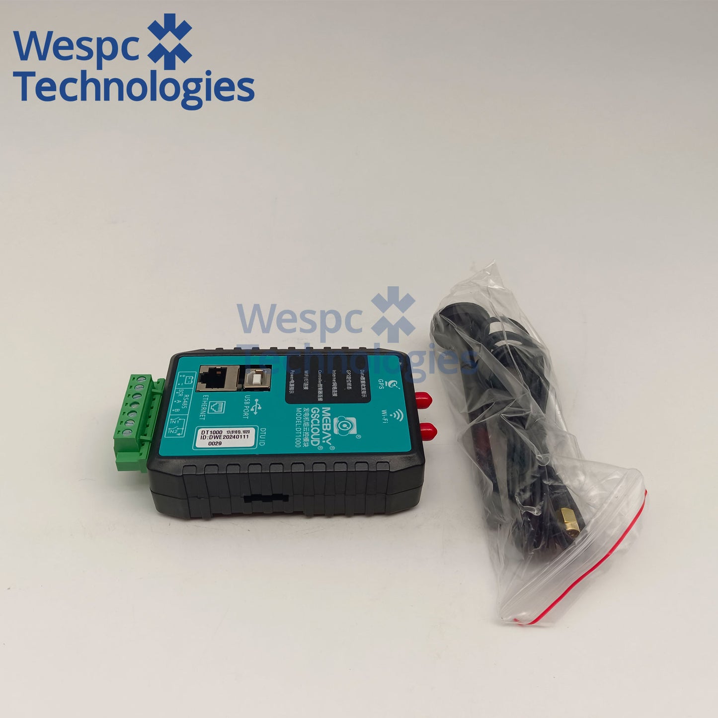 Original MEBAY DT1000 GSCloud DTU Cloud Communication Module WIFI Ethernet GPS Remote Monitor Control Genset Controller