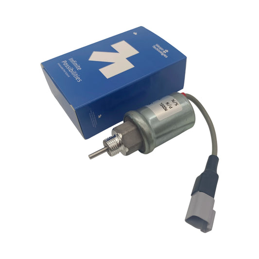 12V Fuel Stop Solenoid T401132 for Perkins 403A-15 403D-11 403D-15 404A-22