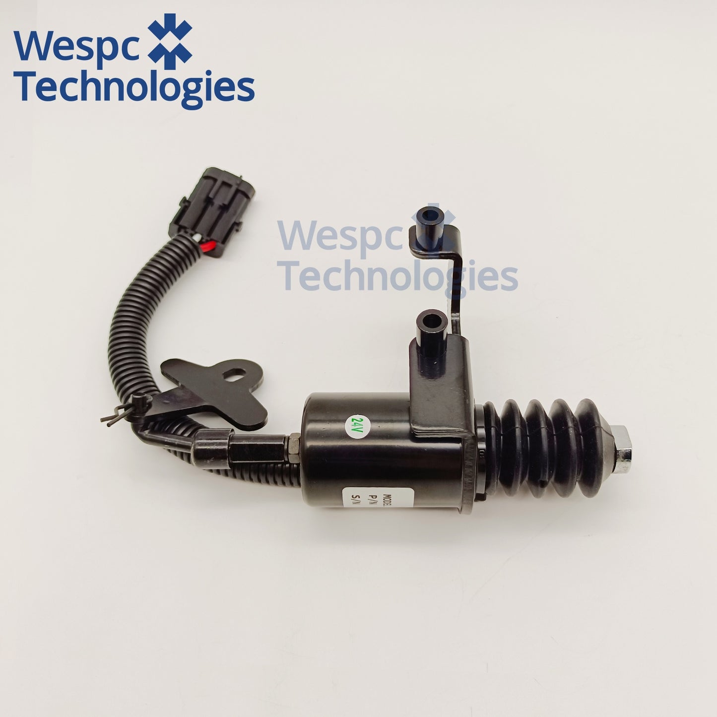 B7648-115100 24V Fuel Shutoff Stop Solenoid For Lovol Yuchai Diesel Engine Loader Excavator Diesel Generator