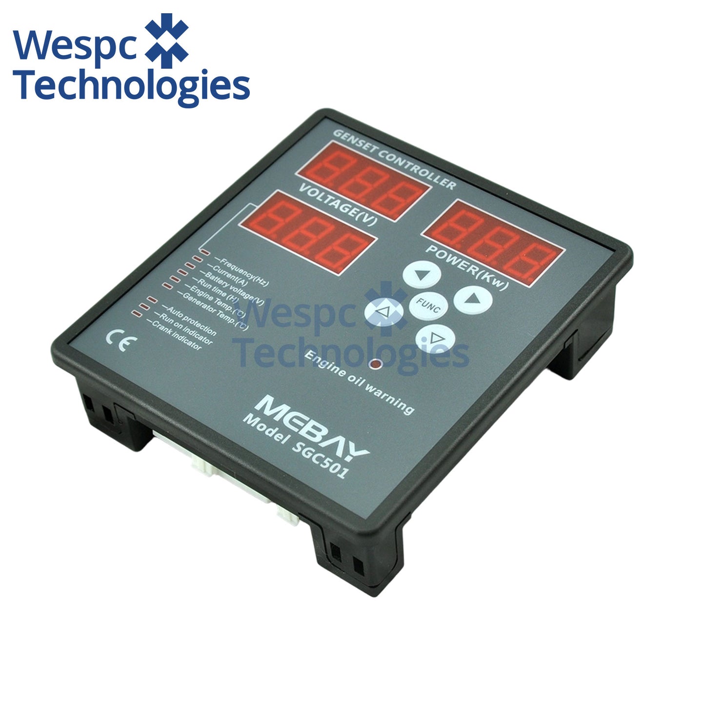 Original Mebay SGC501 Diesel Genset Automatic Detection and Protection Control Panel