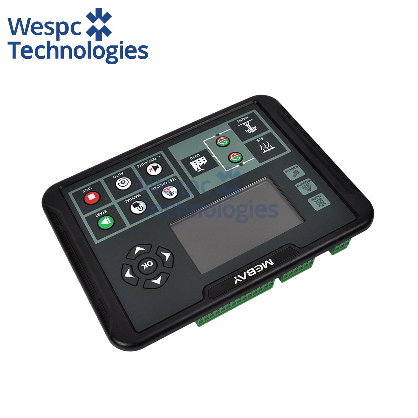 Original Mebay DC110D Controller Diesel Generator Electric Auto Start Control Panel
