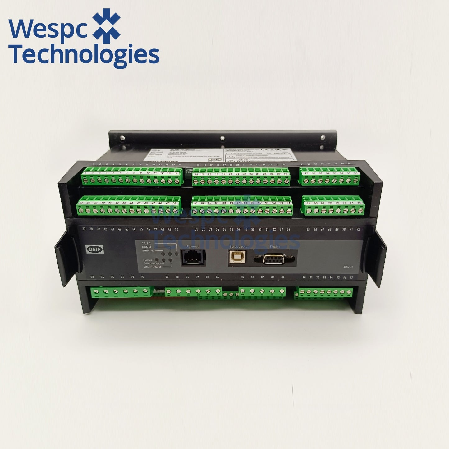 Genuine DEIF AGC-4 MKII Advanced Genset Paralleling Controller Multi-unit Synchronization Power Management AMF Generator Control Module