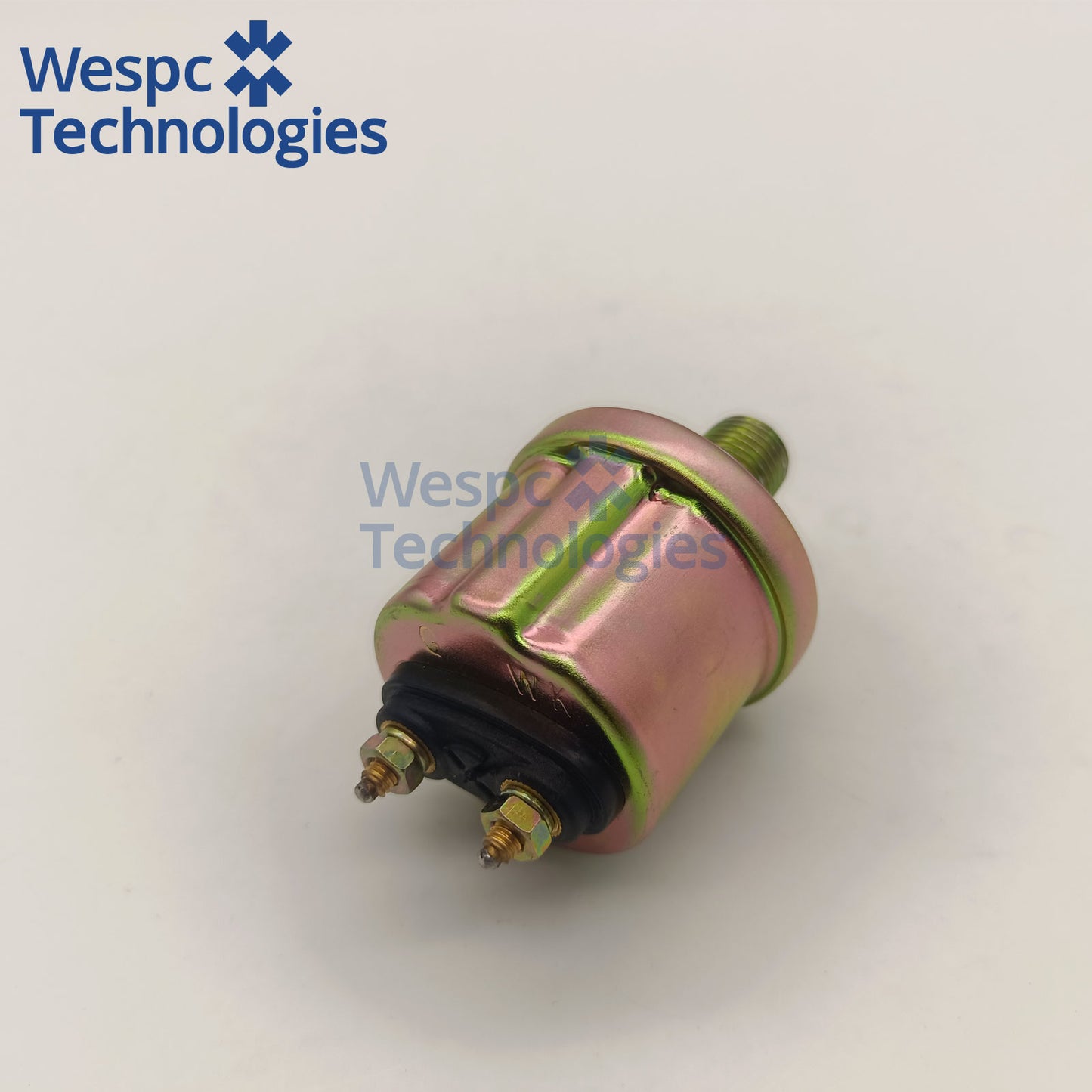 Original KUS KE21101 Mechanical Oil Pressure Sensor 0-10Bar NPT1/4 Thread Dual M4 Screw Terminal with Alarm