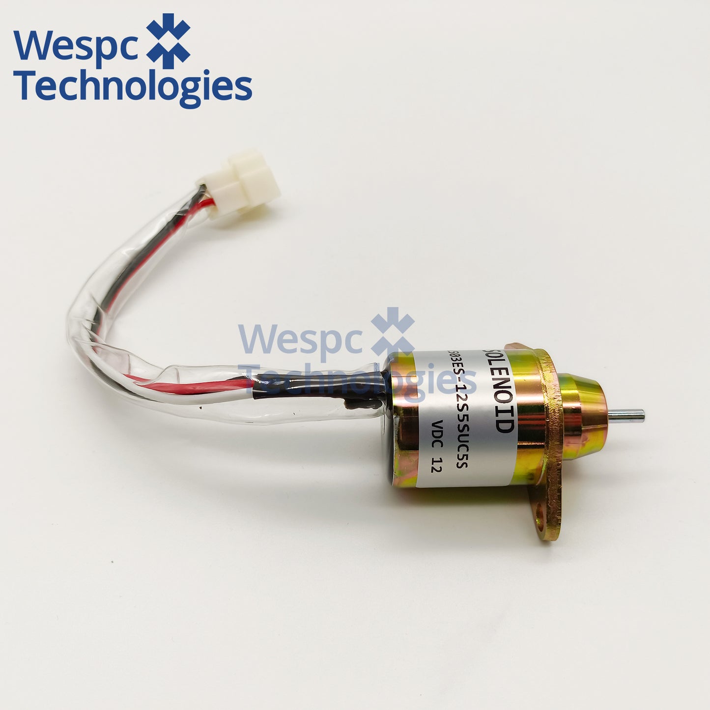1503ES-12S5SUC5S 12V Fuel Shutoff Solenoid Valve SA-4562T 119653-77950 For Yanmar Hyundai R55-7 R60-7 Excavator Diesel Engine Stop Solenoid