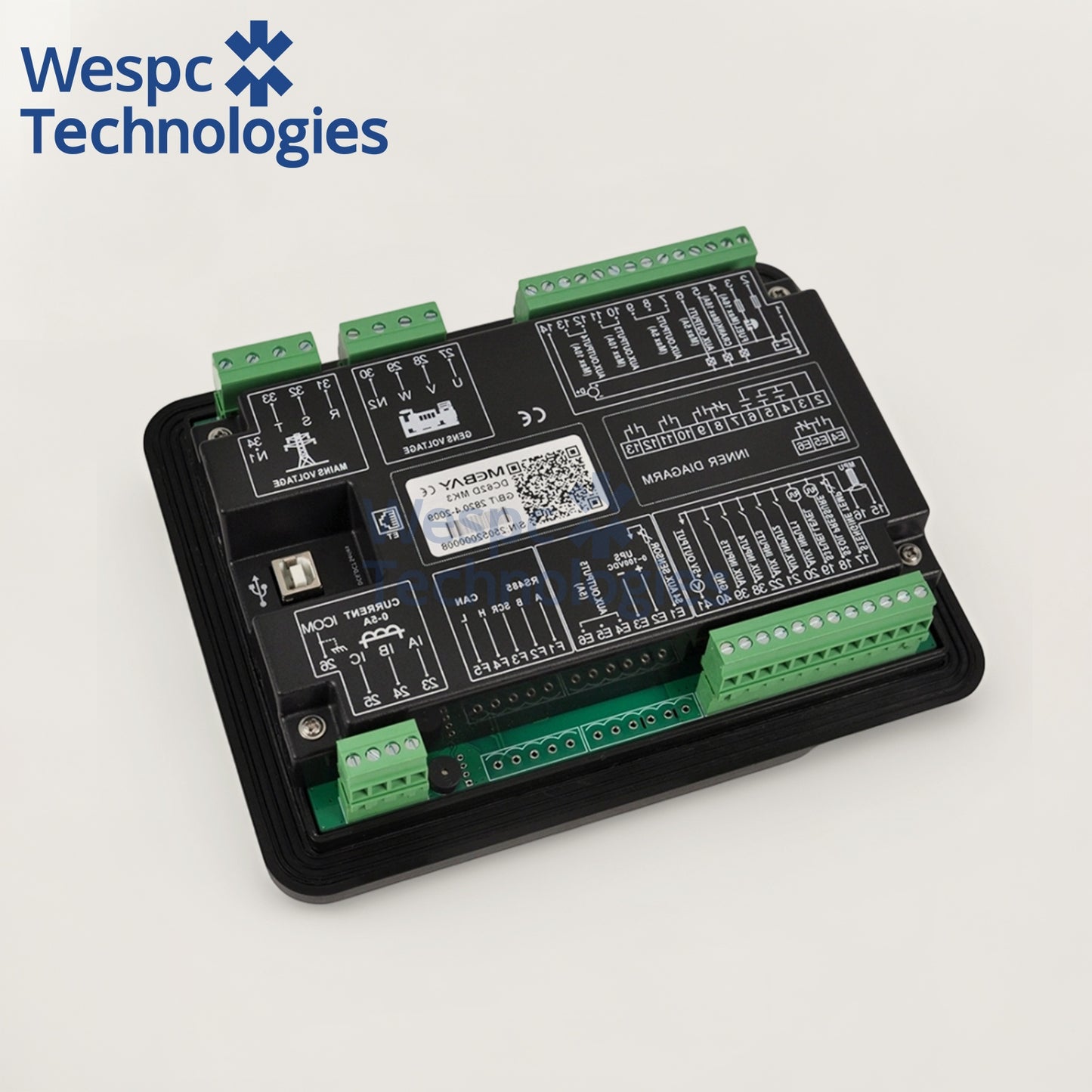 Genuine Mebay DC62D Replaced by DC62D MK3 Generator Set Controller for Diesel/Gas Genset Parameters