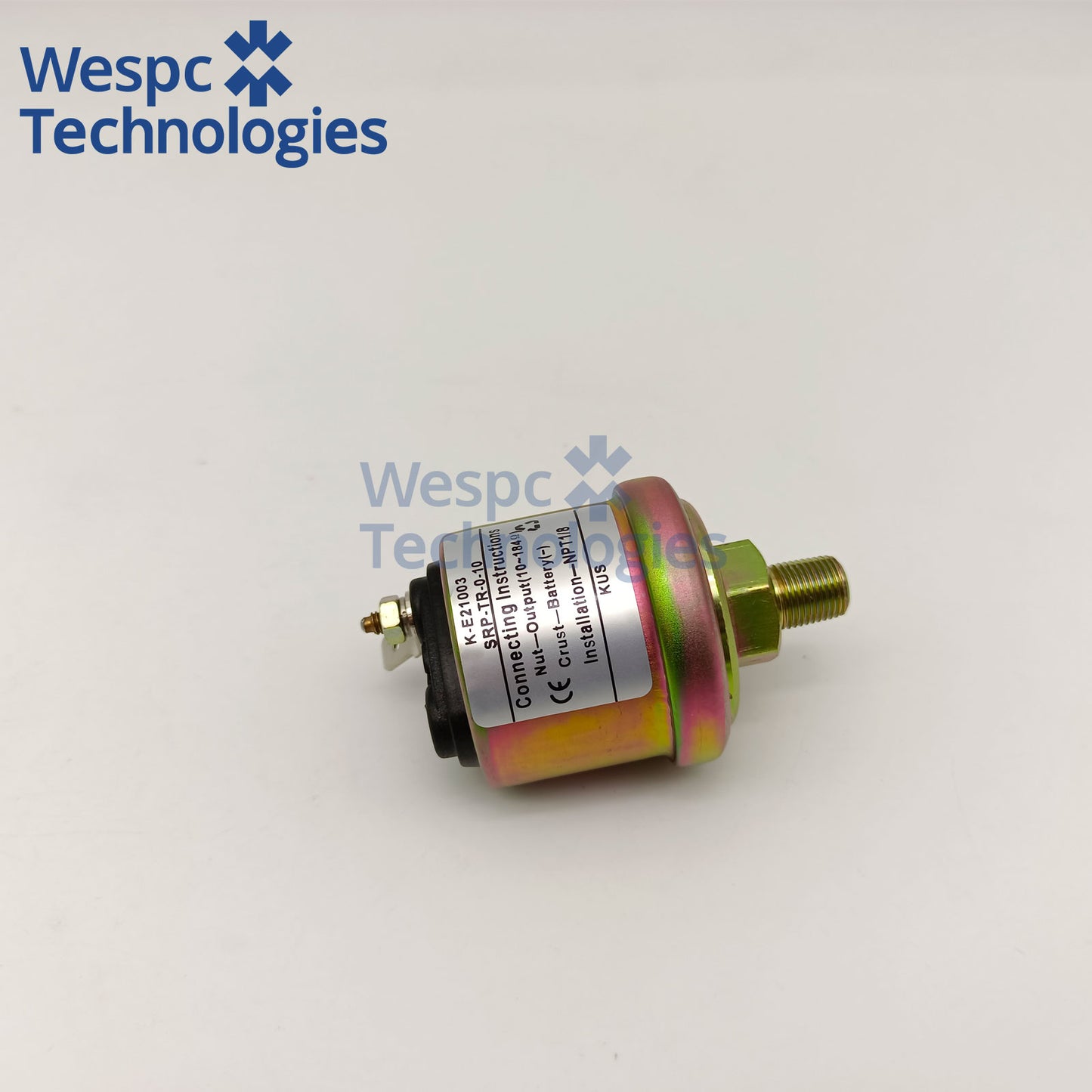 Original KUS K-E21003 Generator Mechanical Oil Pressure Sensor No Alarm Galvanized KE21003 VDO 360-081-029-042C