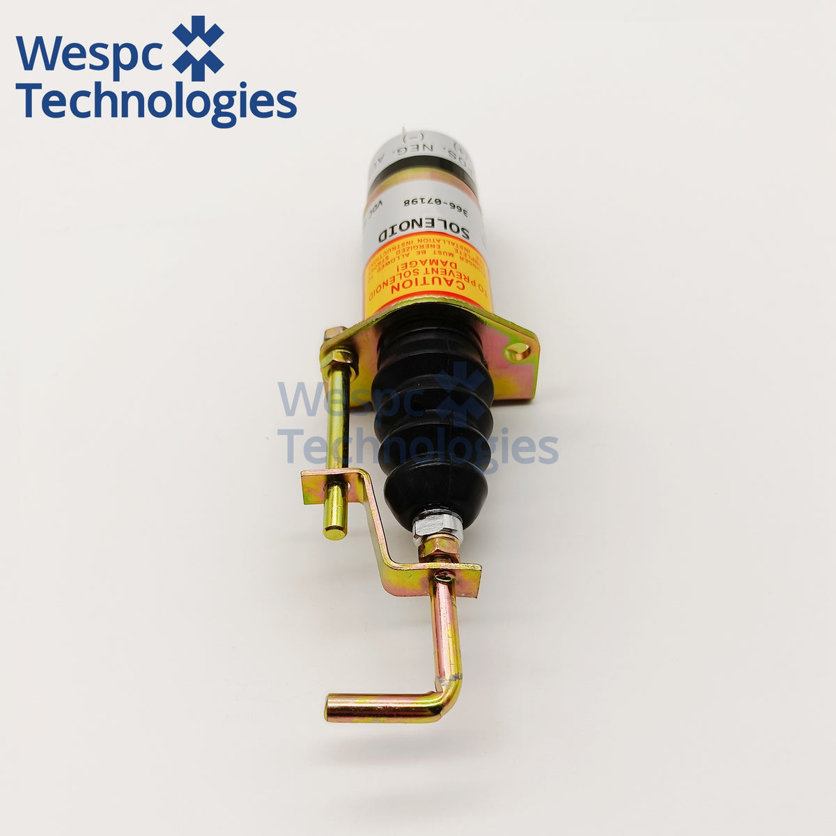 WESPC 366-07198 Fuel Shut Off Solenoid Valve 24V Fits Diesel Engine