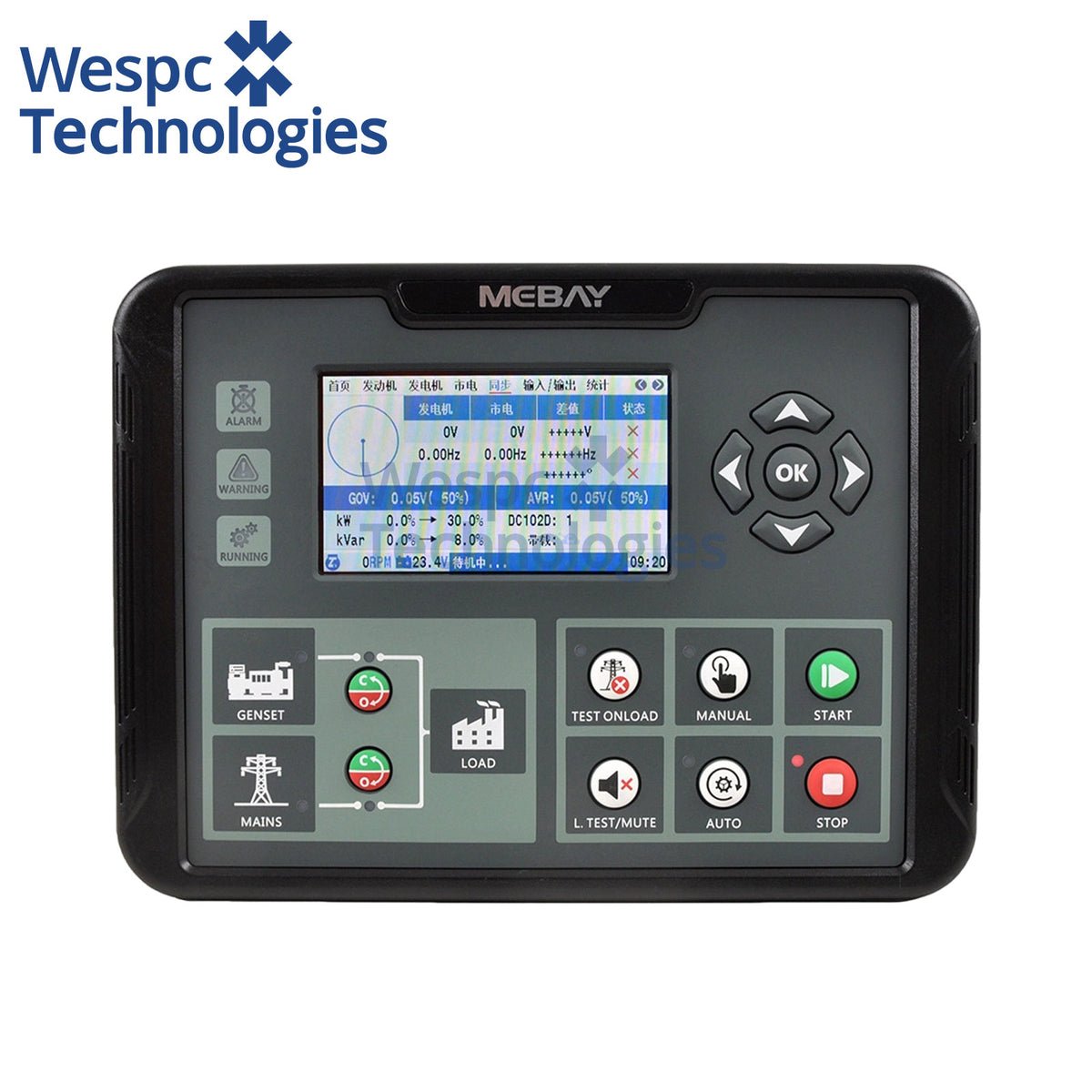 Original DC102D Synchronising Load Sharing Generator Controller Control Module