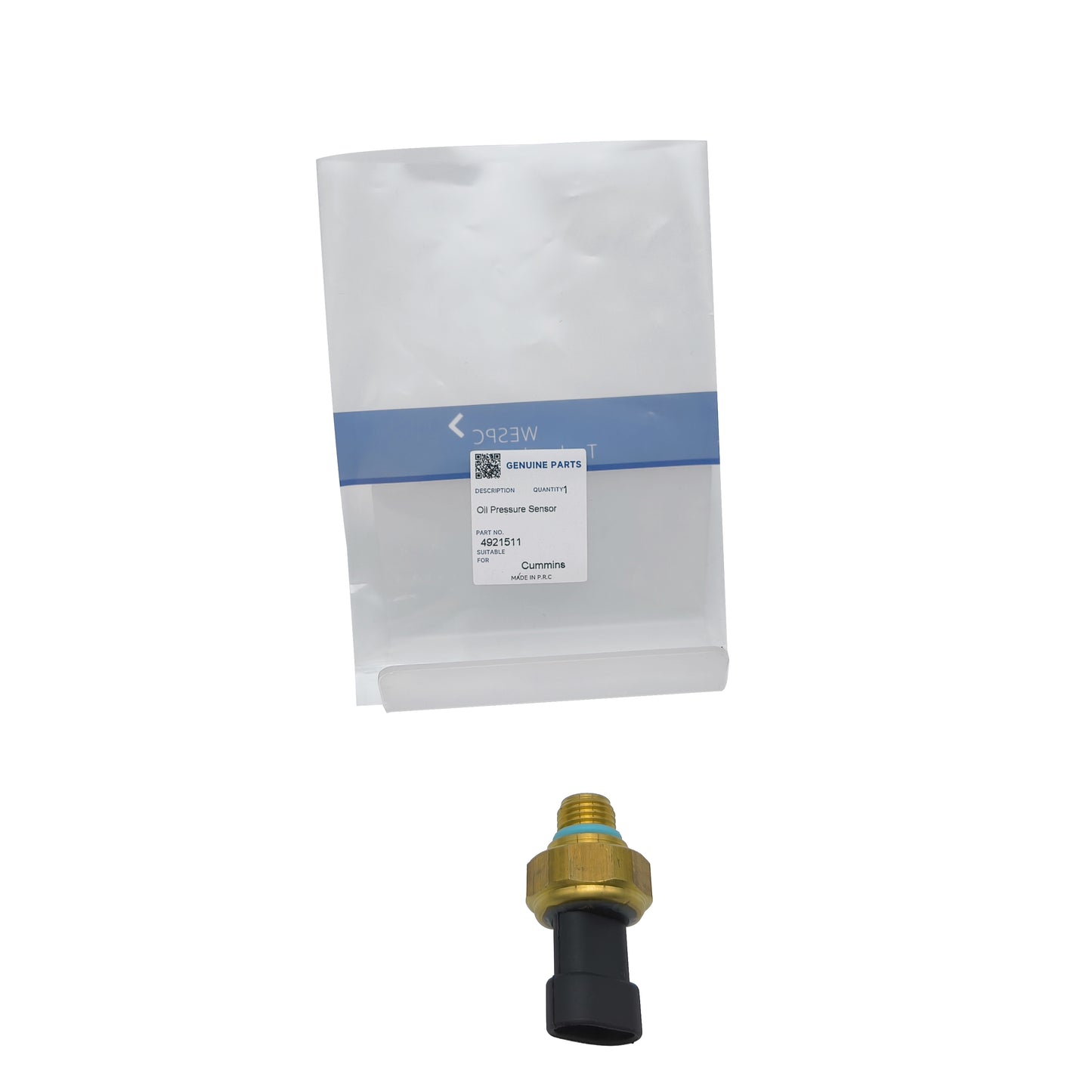 Oil Pressure Sensor 4921511 3083716 3080406 WESPC . Suitable for Cummins Engines N14 M11 ISX L10 Dodge Ram 2500 3500 5.9L