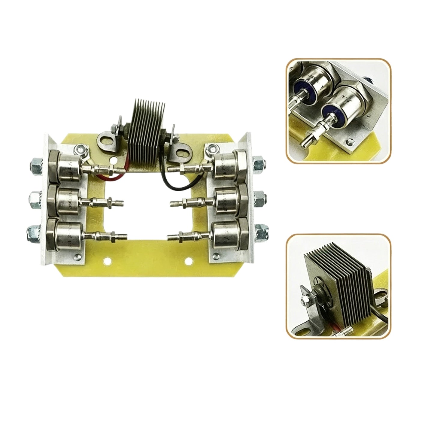 Marathon Rotating Diode Rectifier Bridge Kit B-525570-2 B-525571-2 B526482-2 Replacement For 740/743 Series 1030-2200kW Brushless Generator