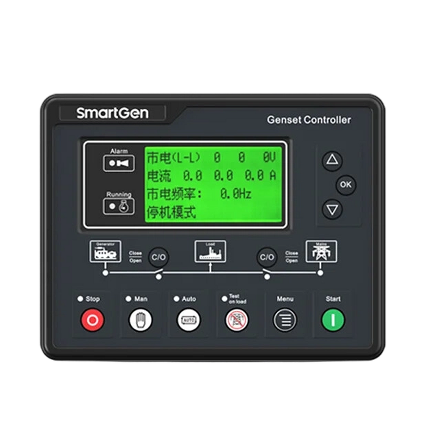Original Smartgen HGM6120U2C Diesel Generator Set Controller Spare Parts Automatic Start Module