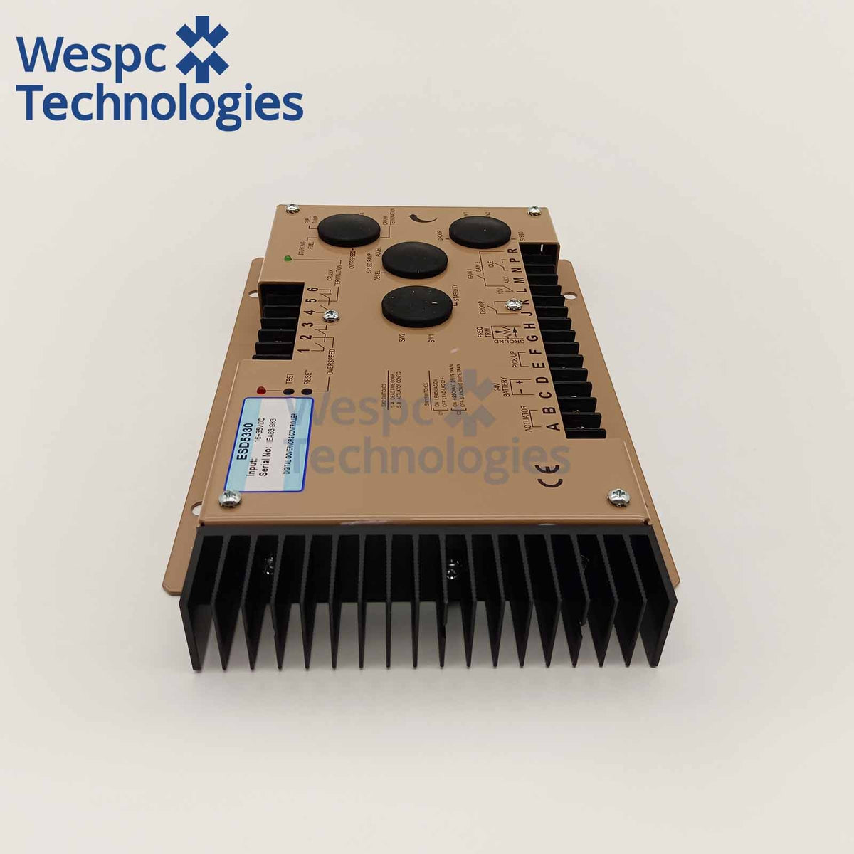 ESD5330E Speed Controller Generator Engine  Electronic Governor Control Board