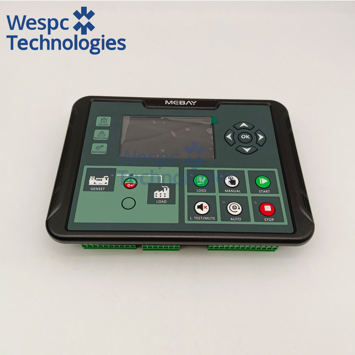 Original Mebay DC90D MK2 AMF Generator Controller 4.3" TFT LCD Auto Mains Failure Generator Control Panel