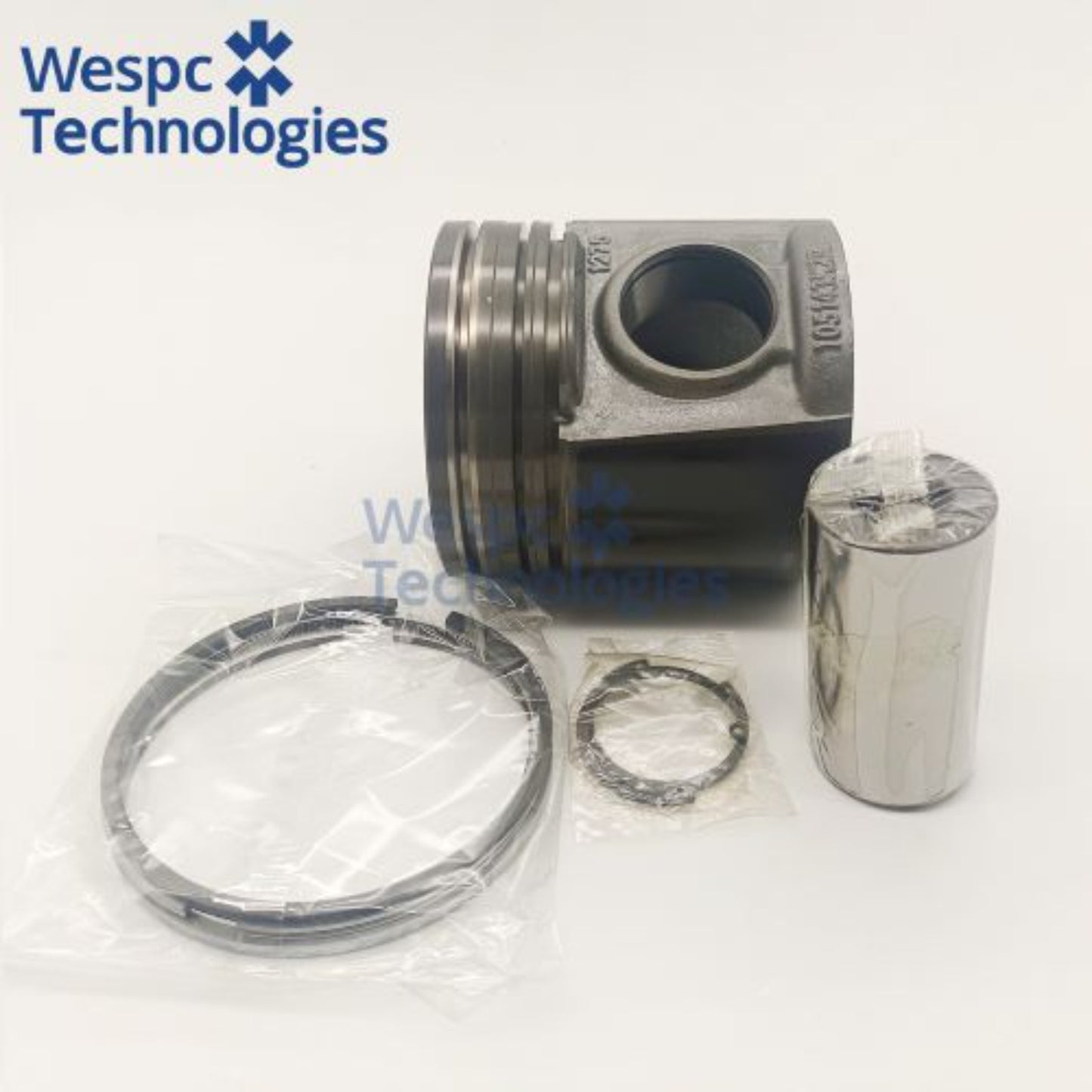 WESPC 4115P025 Piston Pin & Ring Kit STD Fits Perkins Engines – Durable Engine Rebuild and Repair Component