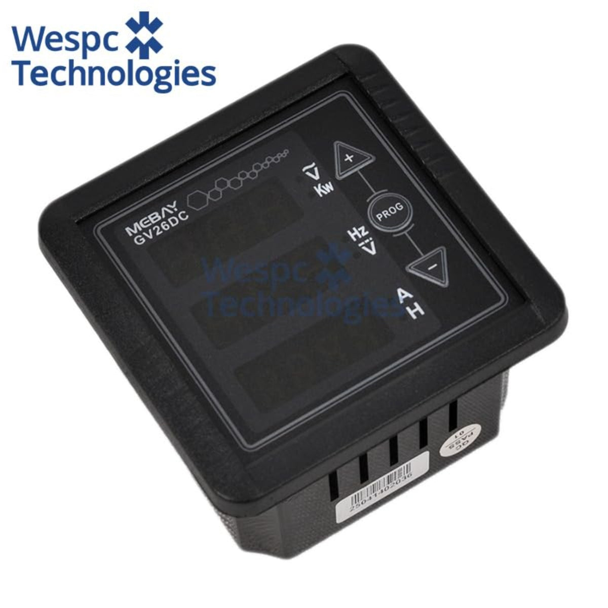 Original Mebay GV26DC Digital Generator Meter 3-Row LED DC 8-36V Panel Meter