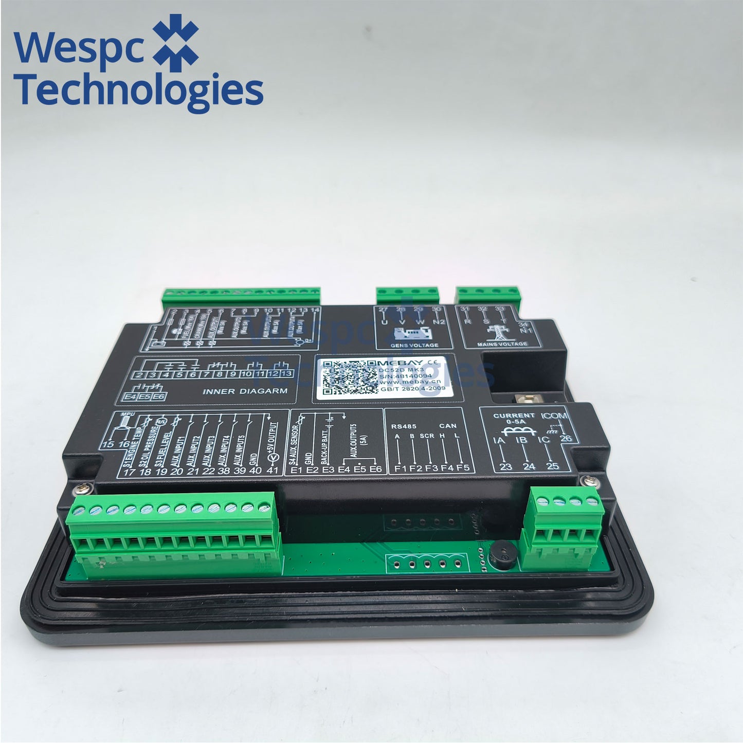 Mebay Original DC50D DC52D MK3 diesel generator set controller AMF Control Panel