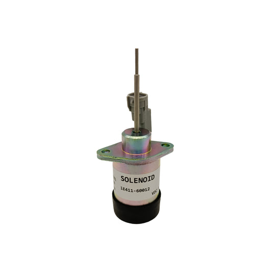 1E411-60012 1E41160012 12V Fuel Shut Off Solenoid, Fuel Stop Solenoid Replacement for D902 Z482 Diesel Engine