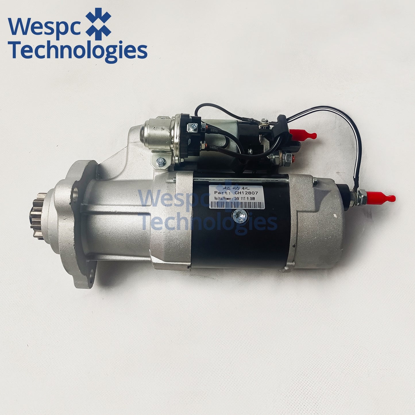 CH12807 CV65431 24V 11T 9KW Starter Motor Compatible for Perkins 2006 2306 2506 Series Diesel Generator Engine