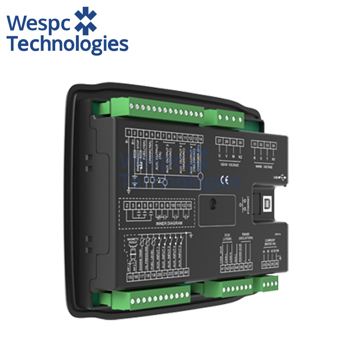 Original SmartGen HGM6110CAN Intelligent Generator Control Module AMF Automatic Shutdown Controller