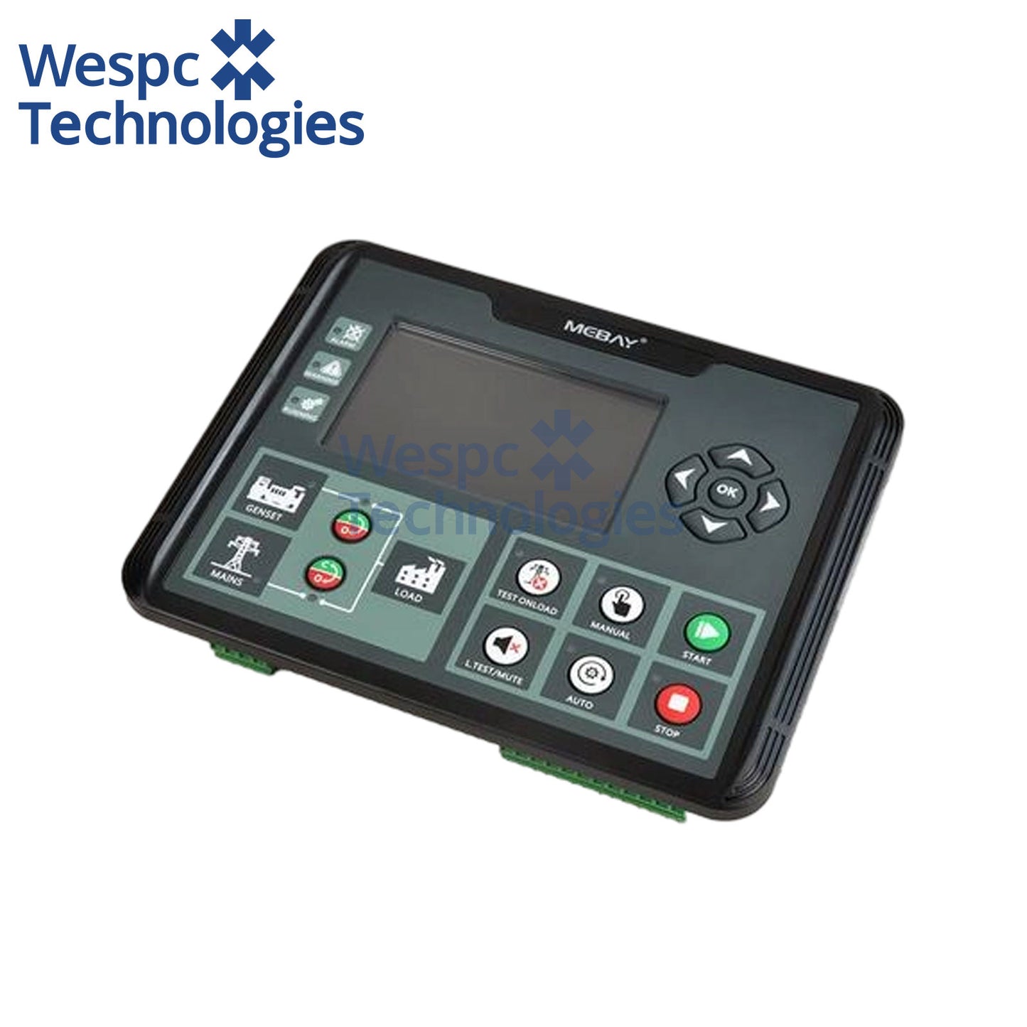 Original Mebay DC62DR Replaced by DC62DR MK3 Genset Control Module DC62DR AMF Function Silicone Panel