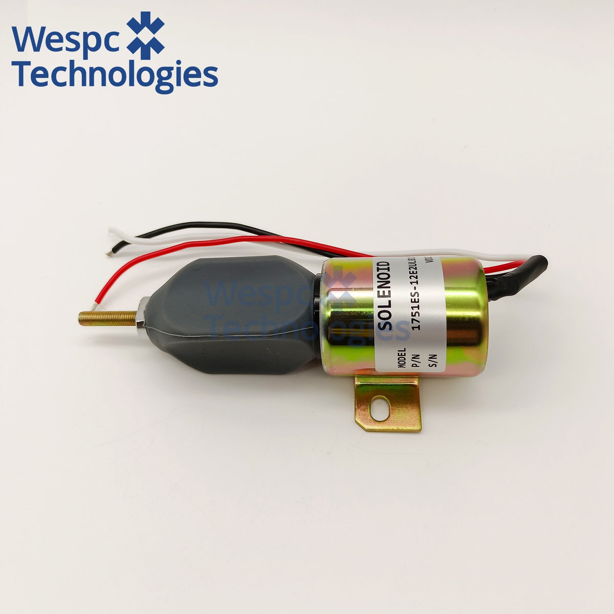 1751ES-12E2ULB1 12V Shut Off Stop Solenoid Valve 37V66-56010 For Woodward Diesel Engine