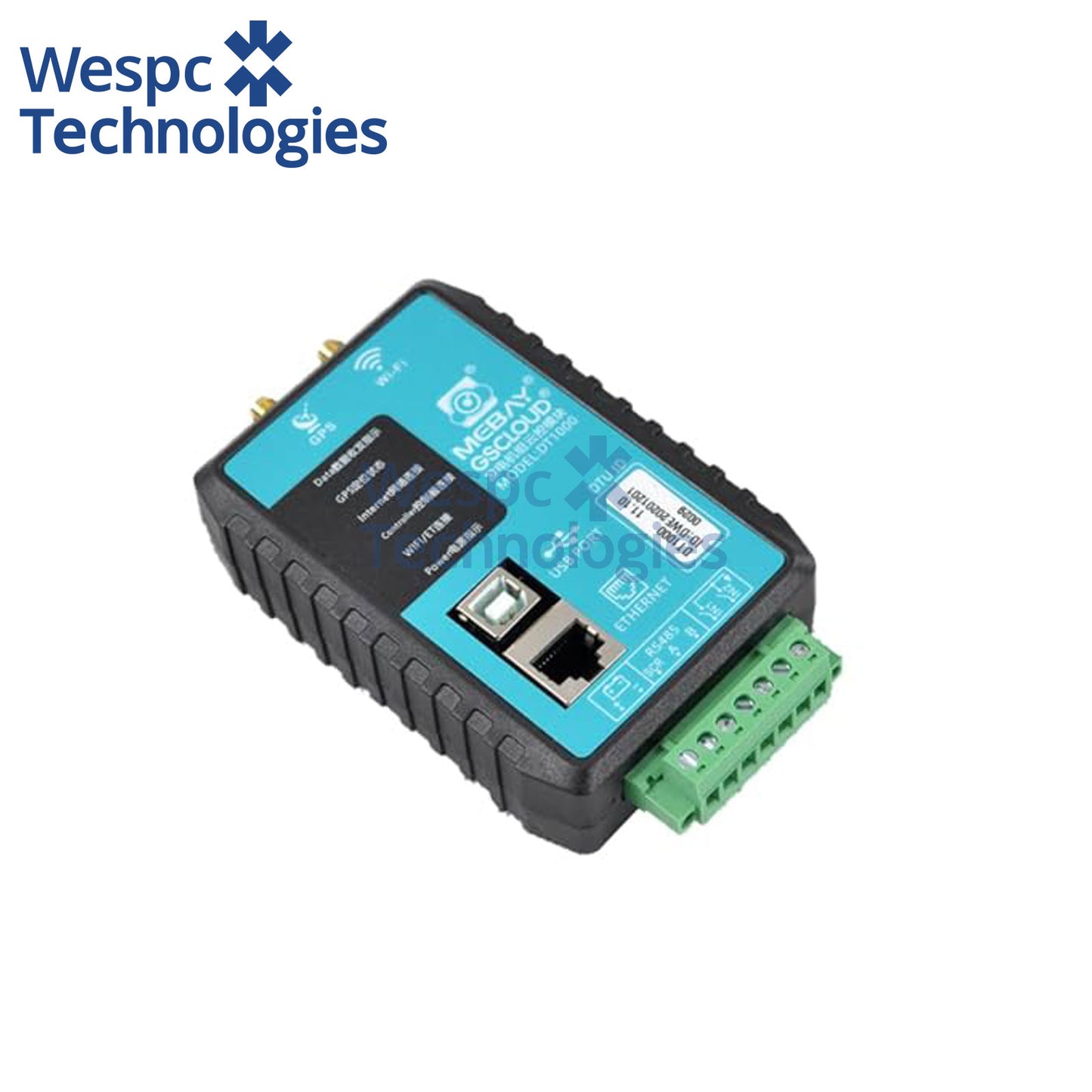 Original MEBAY DT1000 GSCloud DTU Cloud Communication Module WIFI Ethernet GPS Remote Monitor Control Genset Controller