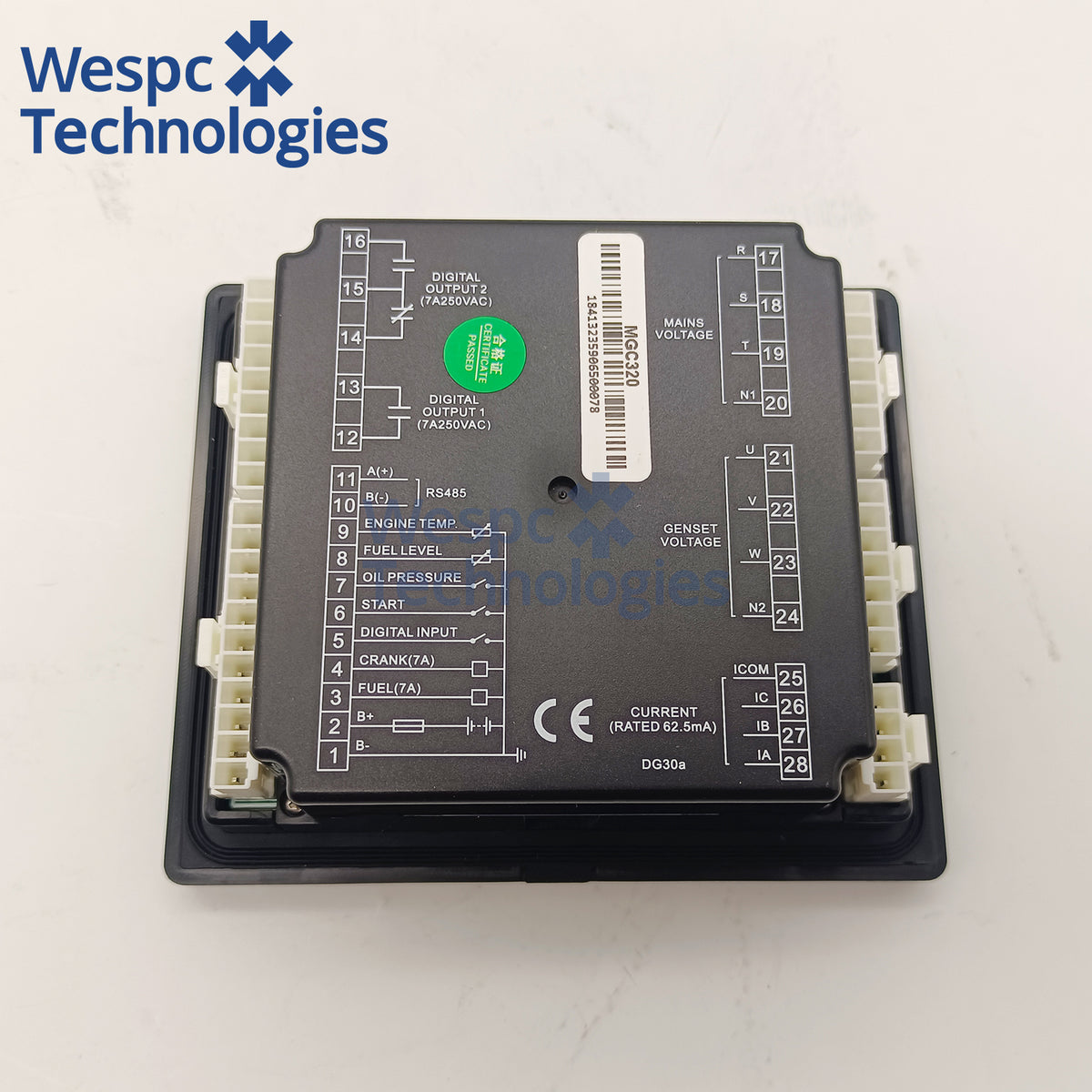 Original SmartGen MGC320 Genuine Generator AMF Automatic Mains Failure Controller