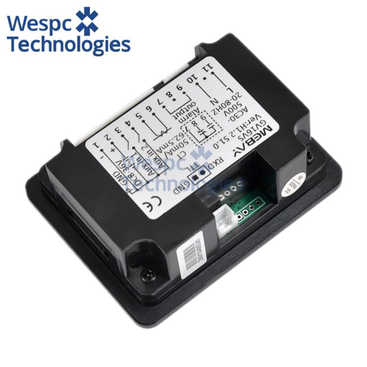 Original Mebay GV16VS Digital Generator Meter Genset Multi Function Monitor Panel