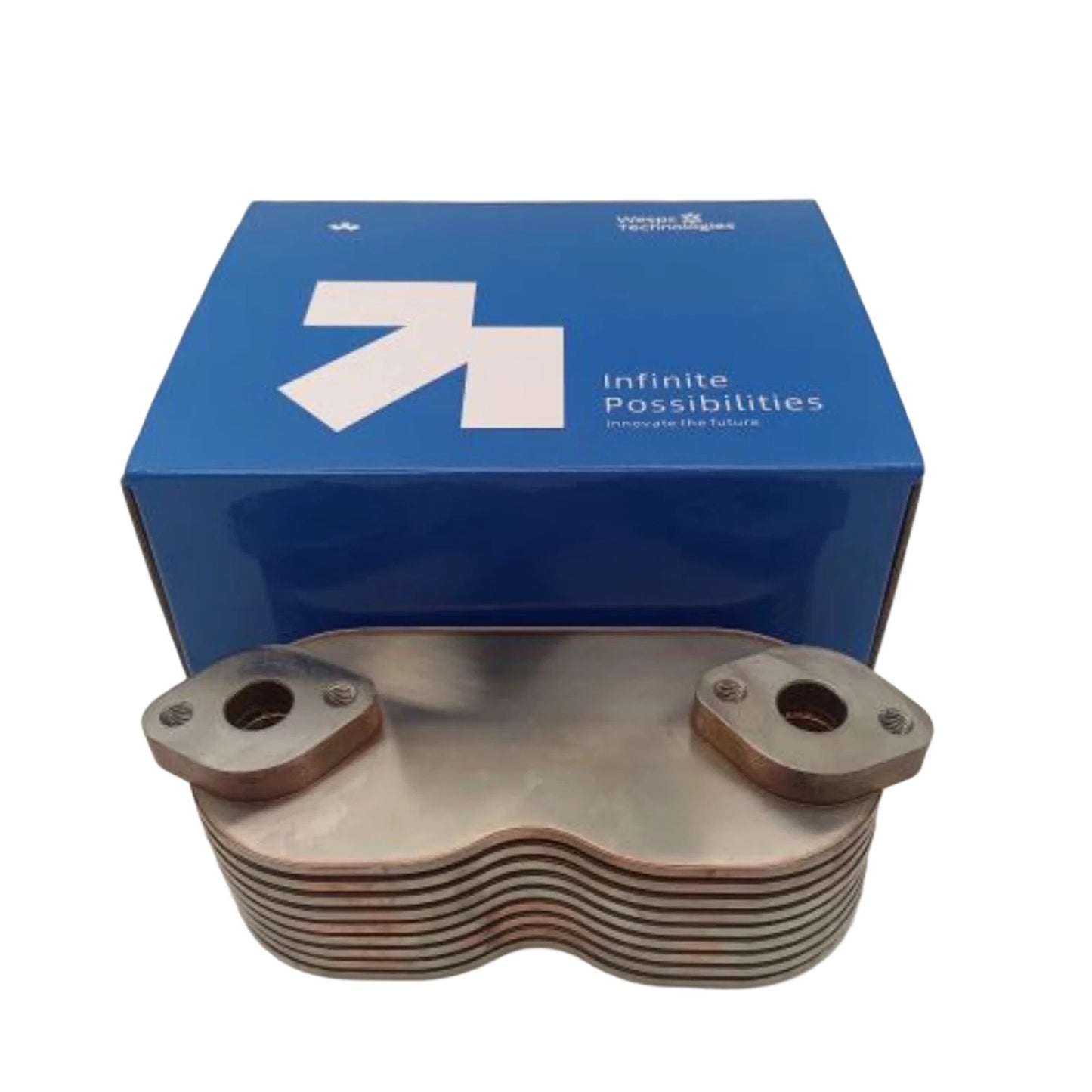 WESPC Oil Cooler Assy 2486A023 for Perkins 1104D-E44T and 1104D-E44TA Four-cylinder Turbo Diesels