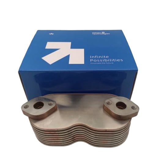 WESPC Oil Cooler Assy 2486A023 for Perkins 1104D-E44T and 1104D-E44TA Four-cylinder Turbo Diesels