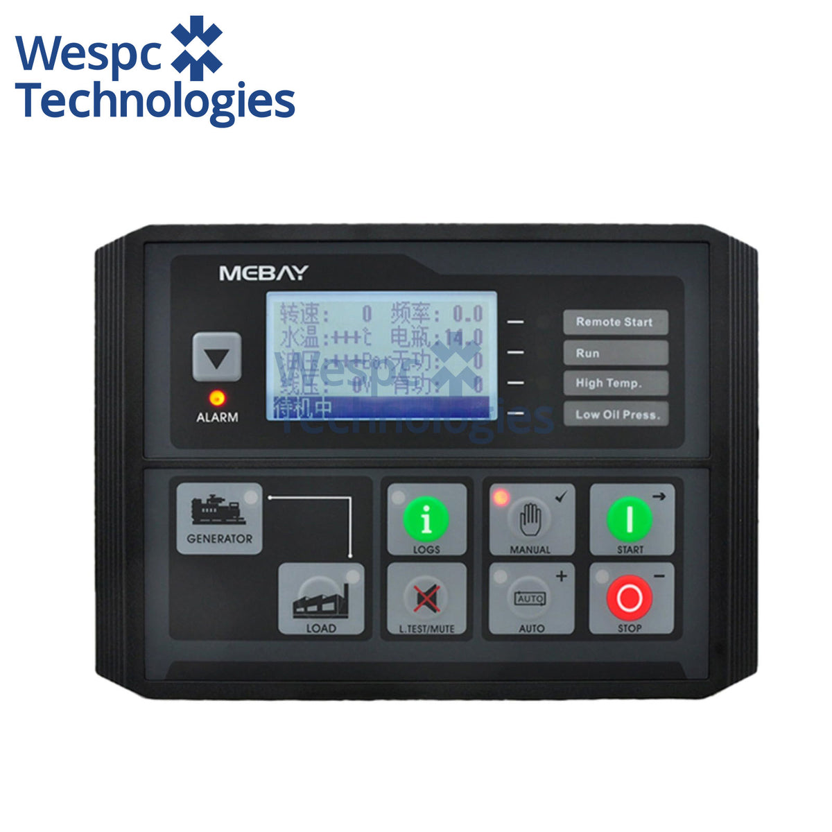 Original Mebay Display DC40DR MK3 Standalone Genset Auto Start Controller Replaced By DC40DR MK4 Diesel Generator Module