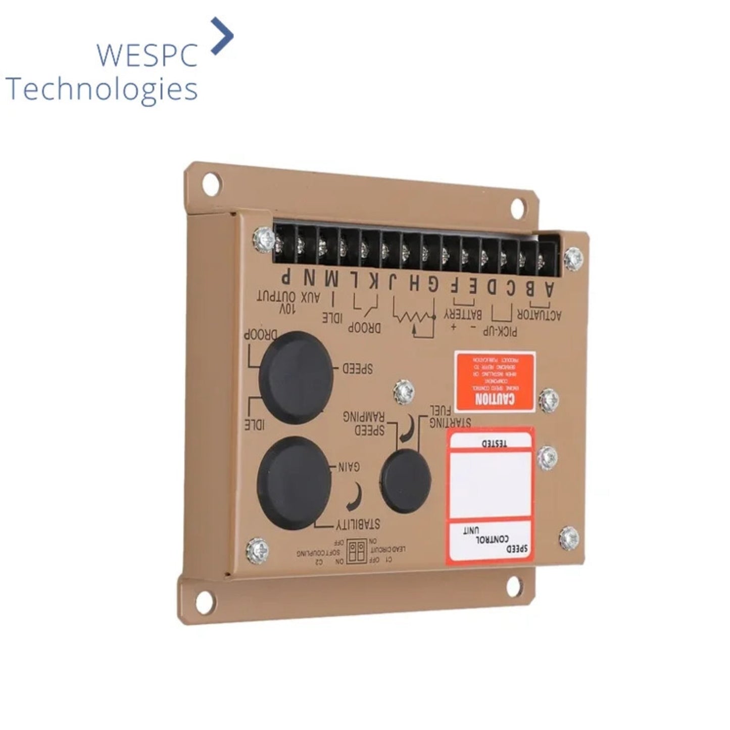 Generator Electronic Governor ESD5520E Speed Governor Unit Speed Control Module