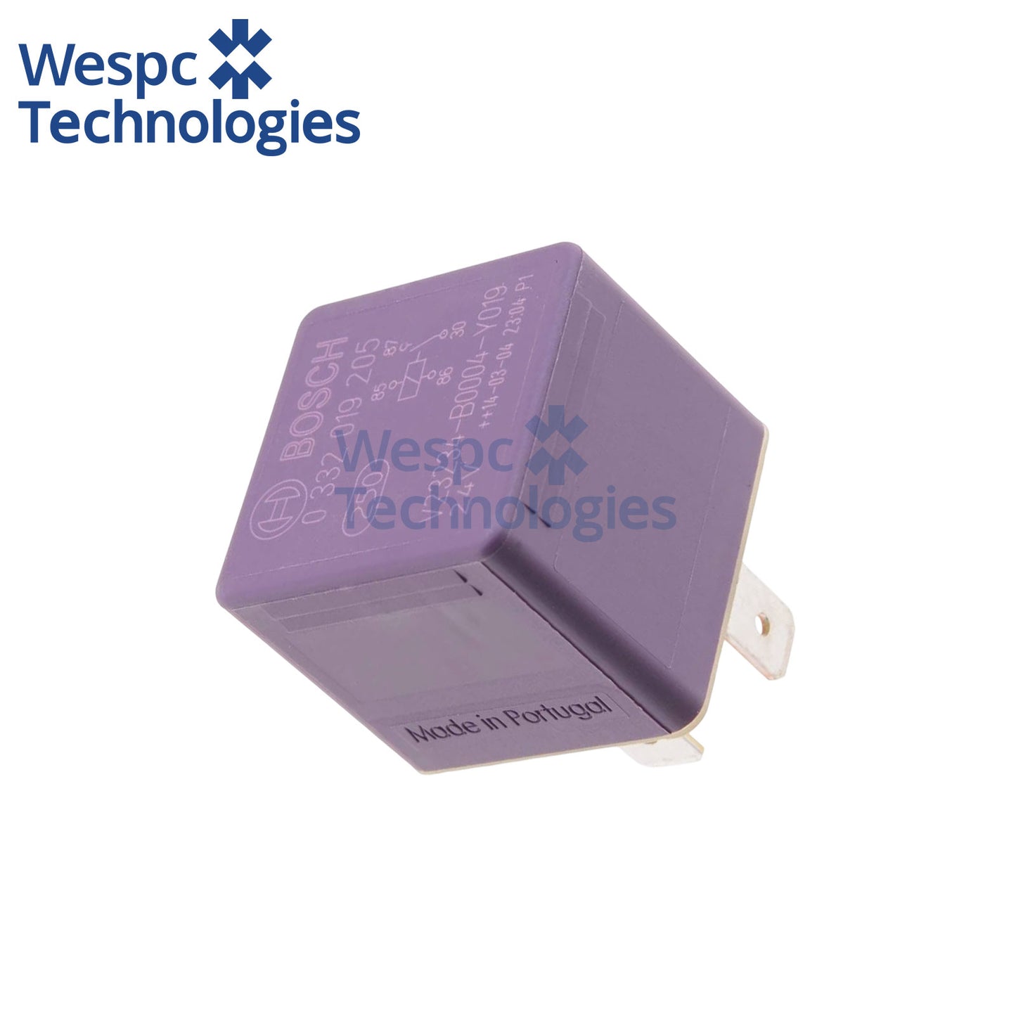 Original Bosch 0332019205 Automotive Mini Electromagnetic Relay 24V 4-Pin
