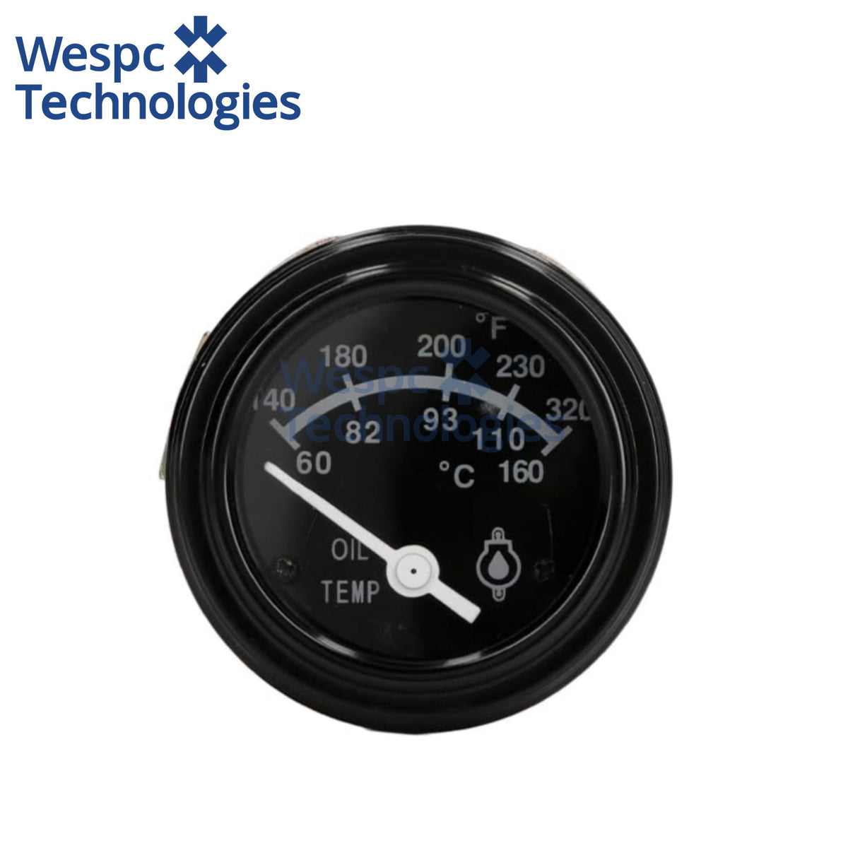 3015233 24V Oil Temperature Gauge Engine Oil Temp Meter for NT855 K19 KTA19 Diesel Generator
