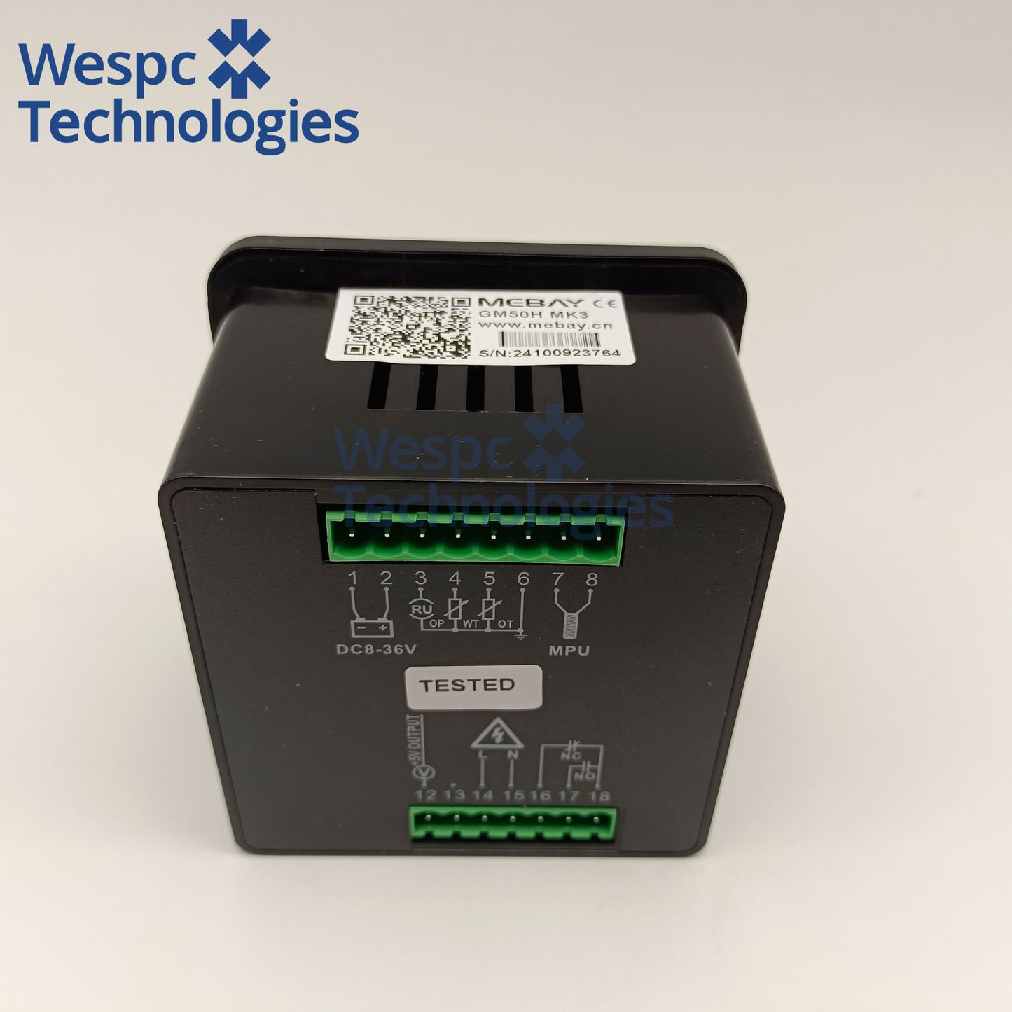 Original Mebay GM50H Replaced By GM50H MK3 Generator Digital Multi-function Meter Diesel Engine Monitor