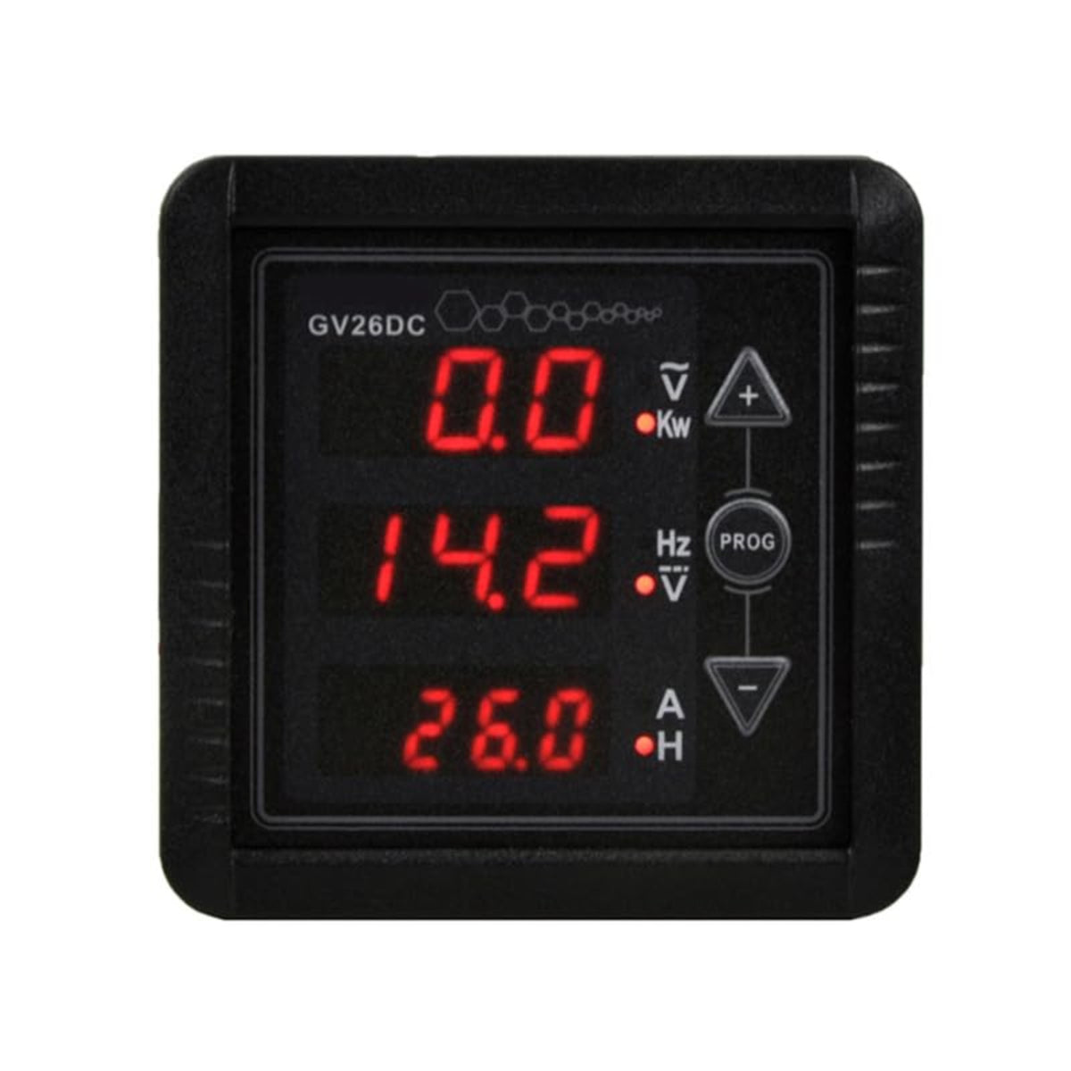 Original Mebay GV26DC Digital Generator Meter 3-Row LED DC 8-36V Panel Meter