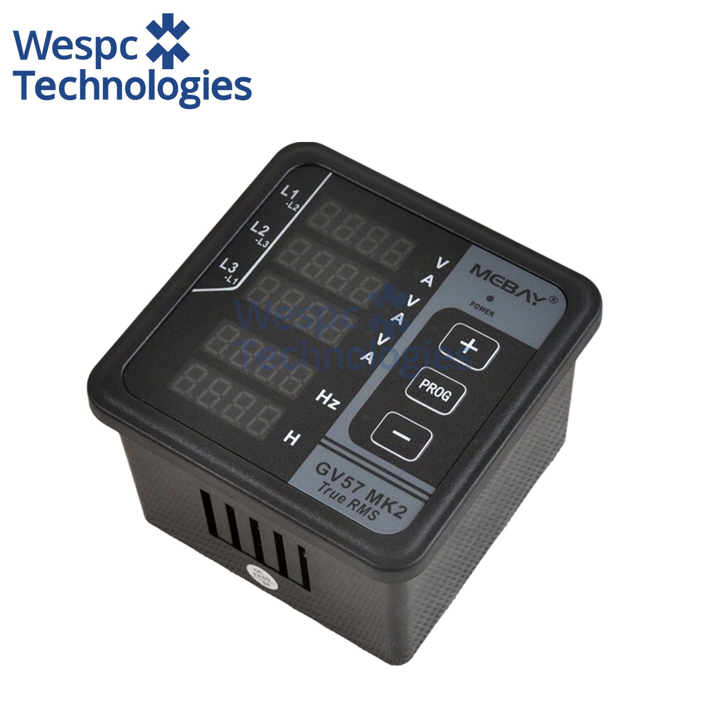 Original Mebay GV57 MK2 AC Digital Three Phase Generator Genset Panel Meter